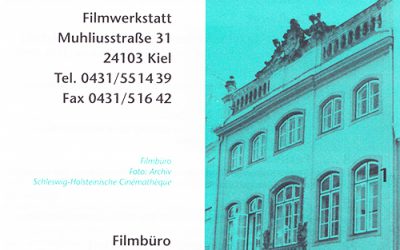 Die Filmbriefe der Kulturellen Filmförderung Schleswig-Holstein (1989 – 2000) auf www.infomedia-sh.org
