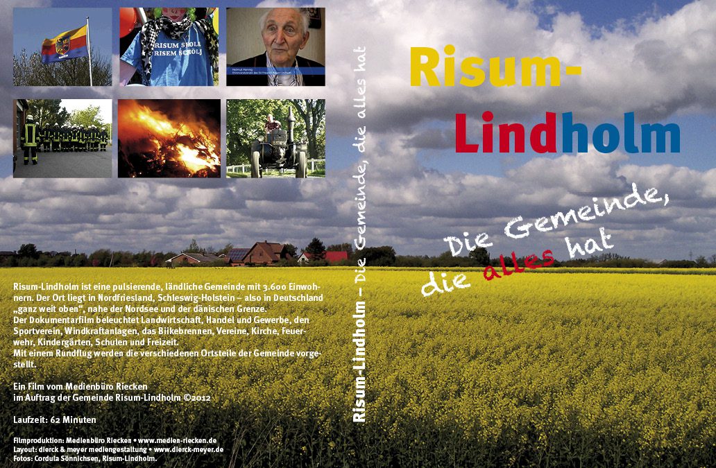 Medienbüro Riecken porträtiert die Gemeinde Risum-Lindholm auf DVD
