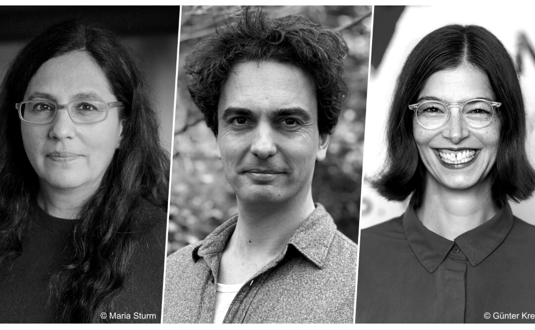 Merle Kröger, Philipp Stadelmaier und Nina Tabassomi